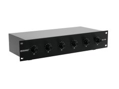 Omnitronic 6-zónový PA ovládač hlasitosti 10W mono, čierny