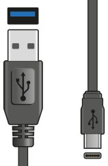 AV:link napájací kábel USB Typ-C, 1,5m