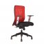 Kancelářská židle CALYPSO (více barev) - Barva: Červená