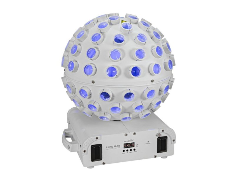 Eurolite AKKU B-40 Laser Beam Effect AIR biely