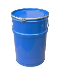 Kovový sud 60 l s odnímateľným vekom, lakovaný
