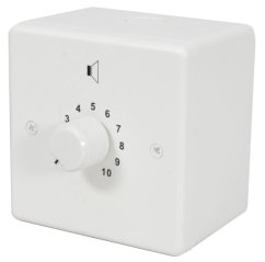 Adastra V24-VR, ovladač hlasitosti 24 W mono, bílý