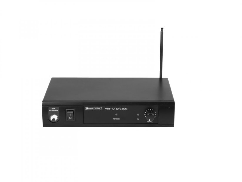 Omnitronic VHF-101, 1-kanálový bezdrátový mikrofonní set 215,85 MHz