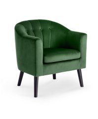 Armchair MARSHAL (Dark green / Black)