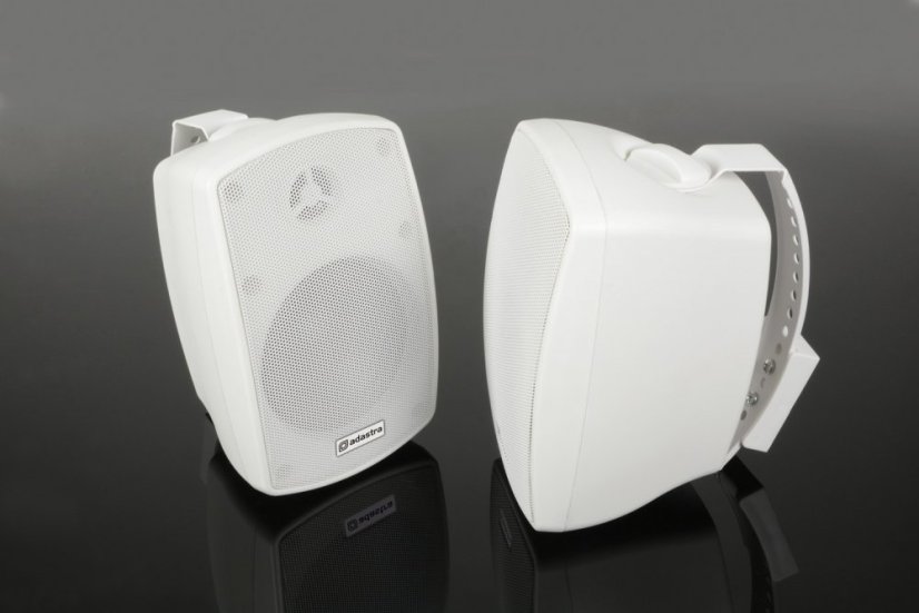 Adastra BH4-W, pasivní 4" reproboxy 60W, bílé, cena/pár