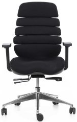 Ergonomická kancelářská židle SPINE černá
