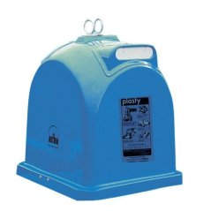 Sklolaminátový kontajner so spodným výsypom, Model MINI H-B 1,1 m3 - papier