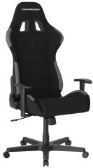 Herní židle DXRacer FORMULA černo-šedá, látková