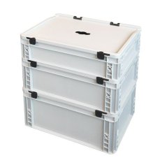 Plastový box na použité batérie 400 x 300 x 135 mm