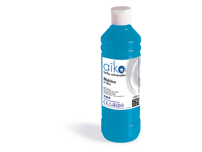 Ekologické barvy Aiko- 1 litr, modrá