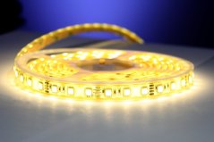 LED páska SMD5050, teplá biela, 12V, 1m, IP68, 60 LED/m