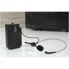 QTX BHS-174.1, náhlavná mikrofónna sada pre mobilné systémy QTX BUSKER/QUEST/PAL, VHF 174.1 MHz
