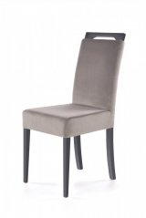 Židle- CLARION- Tmavé bukové dřevo/ Grafit