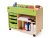 Cart for art education including tools (plastic boxes)