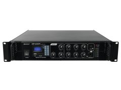 Omnitronic MP-500P, 100V mixážny zosilňovač, 500W, MP3
