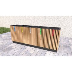Kôš na triedený odpad MELA (5 druhov odpadu)