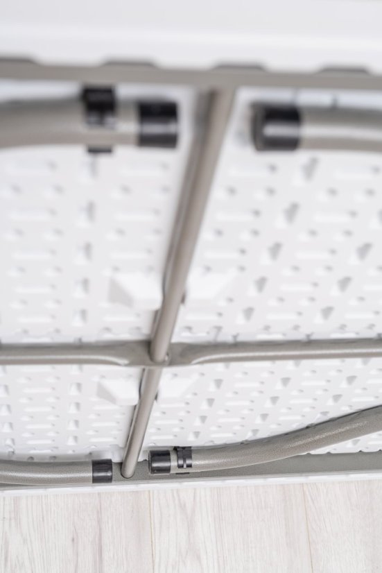 Plastic folding table