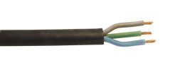 Helukábel napájací kábel Silicone H05SS, 3x1,5 mm, čierny, 100 m rolka