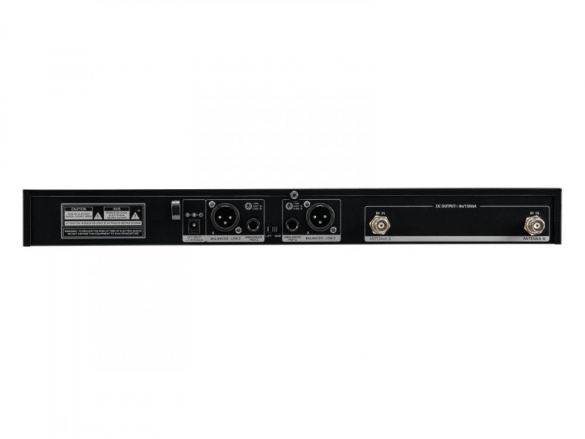 Relacart UR-222D, 2-kanálový bezdrôtový mikrofónny set 823-832 MHz + 863-865 MHz