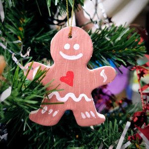 Samotvrdnoucí hmota - vánoční pečení