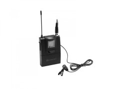 Relacart ET-60 UHF vreckový vysielač a klopový mikrofón pre WAM-402