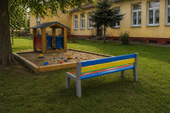 Detská vonkajšia lavička RAZOR