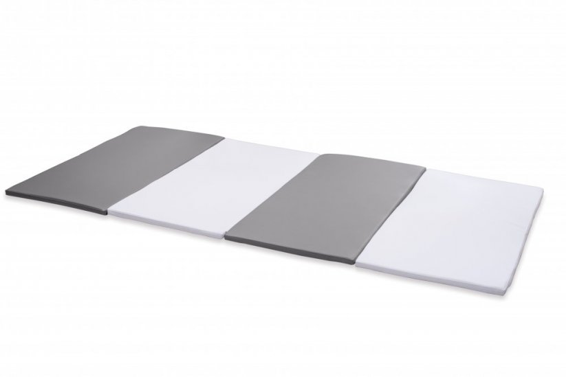 Molitanová MATRACE bílo-šedá (120x245x3 cm)