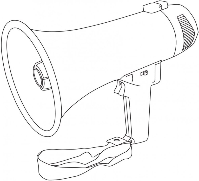 Adastra L10, megafon, 10W