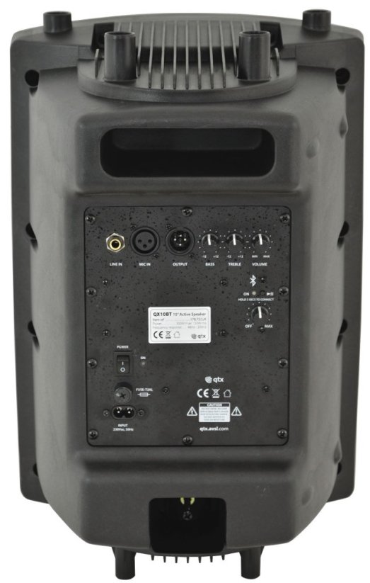 QTX QX10BT, aktivní 10" reprobox BT, 150W