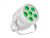 EUROLITE LED Silent PAR reflektor 6 QCL floor, bílý