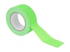 Gaffa páska 50mm x 25m neónovo zelená, UV aktívna
