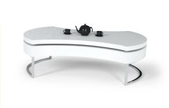 Konferenční stolek- AUREA- Bílý