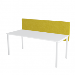 Paraván na stůl žlutý OFYS (120x65 cm)