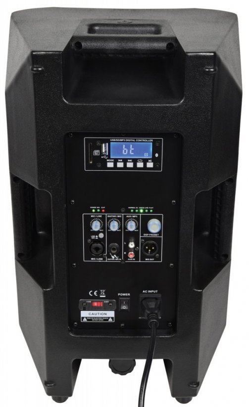 Citronic CASA-10A, aktivní 10" reprobox DSP/USB/SD/BT, 220W