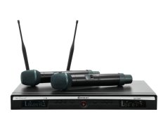 Relacart UR-260D, 2-kanálový bezdrôtový mikrofónny set 823-832 MHz / 863-865 MHz