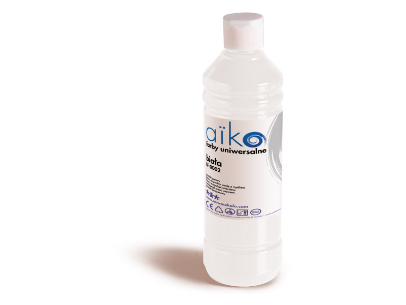 Ekologické barvy Aiko- 0,5 litr, bílá Ekologické barvy Aiko- 0,5 litr, bílá