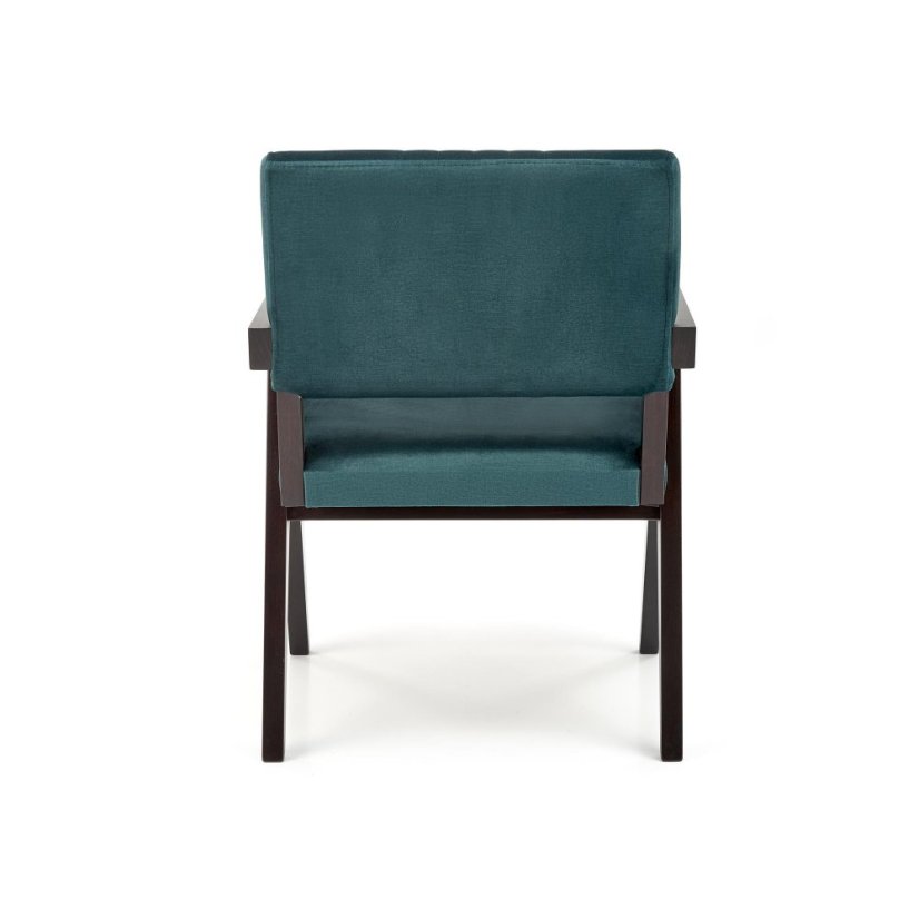 Chair MEMORY (Ebony / Dark green)