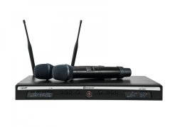 Relacart UR-222D, 2-kanálový bezdrôtový mikrofónny set 823-832 MHz + 863-865 MHz