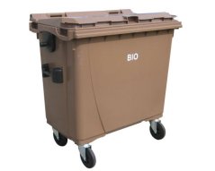 Plastový kontajner 660 l. - bio