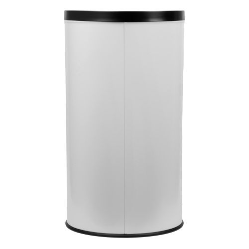 Interiérový nerezový kôš 75 L – Eko Nord biela/čierna