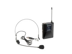 Omnitronic UHF E-FLEX, bodypack s headsetom, mini XLR