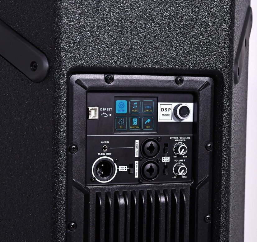 Citronic CORVA-12A, aktívny 12' reprobox DSP, 700W