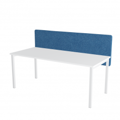 Paraván na stůl modrý OFYS (140x65 cm)