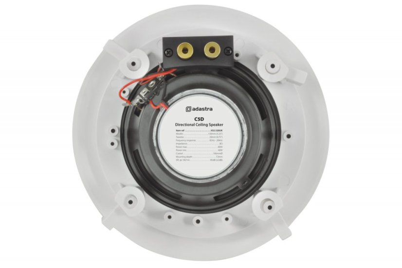 Adastra C8D, 2-pásmový podhledový 8" reproduktor, 60W, bílý