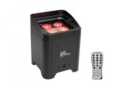 Eurolite AKKU UP-4, QCL podlahový reflektor s IR a baterií