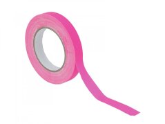 Gaffa páska 19mm x 25m neónovo ružová, UV aktívna