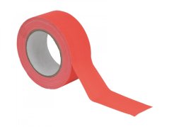 Gaffa páska 50mm x 25m neónovo oranžová, UV aktívna