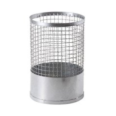 Kruhový drôtený odpadkový kôš