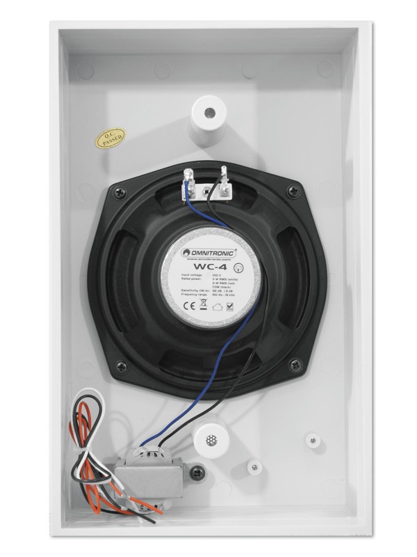 Omnitronic WC-4, biely