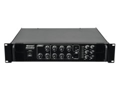 Omnitronic MPVZ-250.6, 100V 6-zónový mixážny zosilňovač, 250W